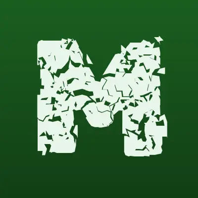 Магнит у дома, сеть супермаркетов, лого-визитка