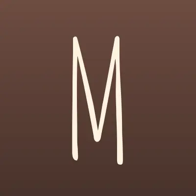 Магнит у дома, сеть супермаркетов, лого-визитка