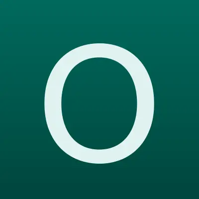 Олимп, сеть магазинов товаров для спорта и туризма, лого-визитка